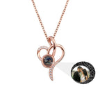 customizable Love photos Projection Necklace Pendant nowadaysfashion