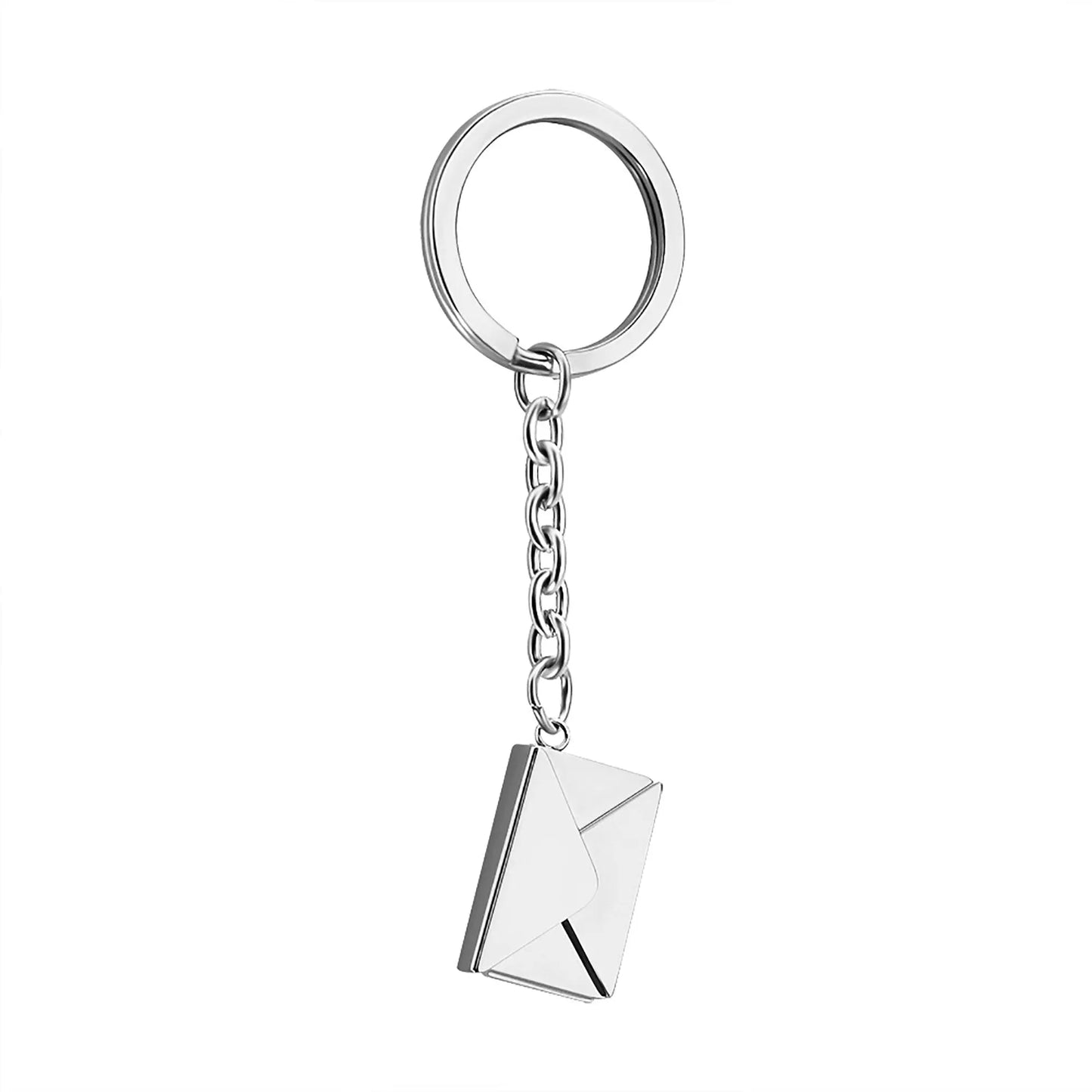 Customizable name envelope keychain For Men Women Car Key Holder - Blade & Thread