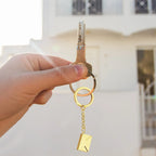 Customizable name envelope keychain For Men Women Car Key Holder nowadaysfashion