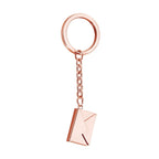Customizable name envelope keychain For Men Women Car Key Holder nowadaysfashion