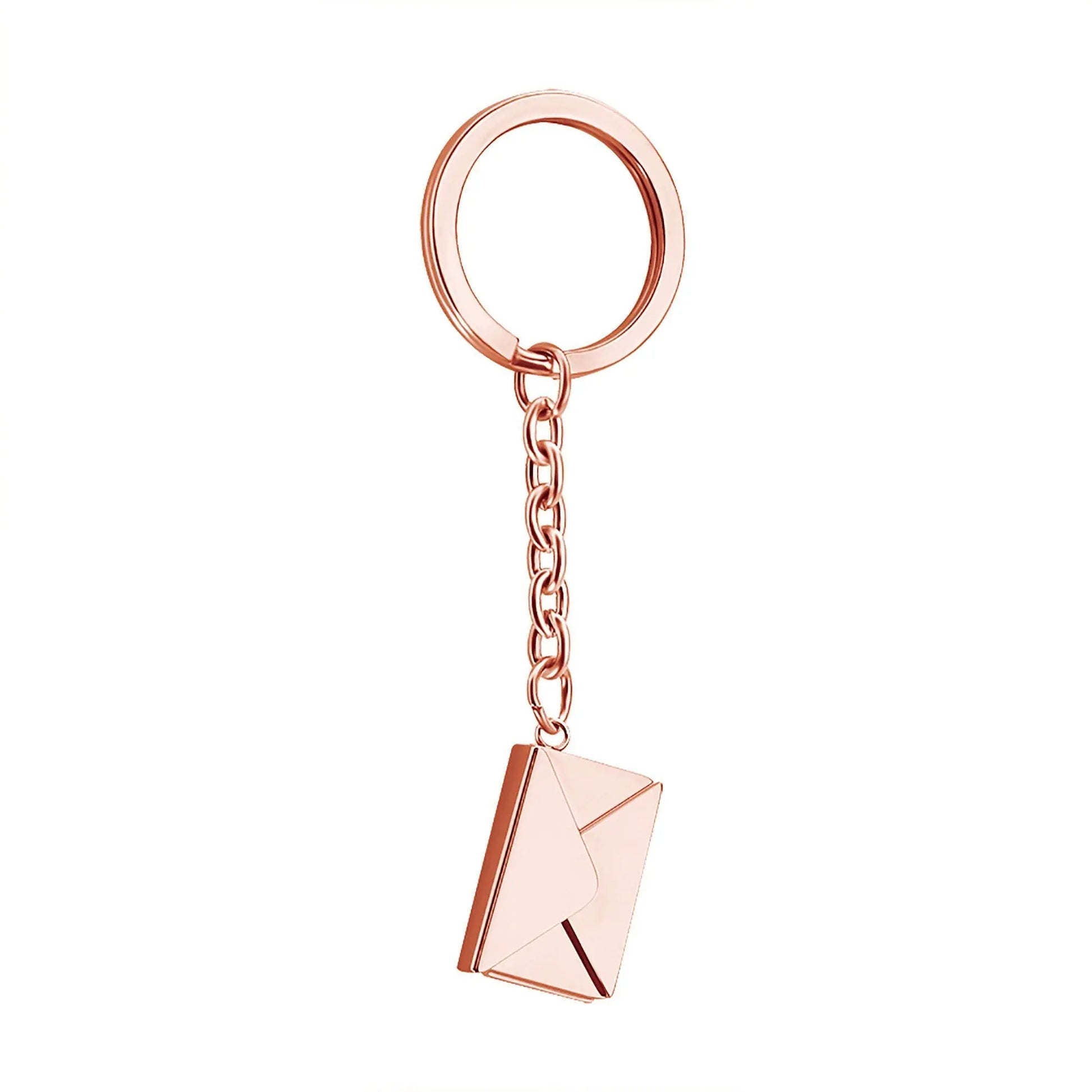 Customizable name envelope keychain For Men Women Car Key Holder - Blade & Thread
