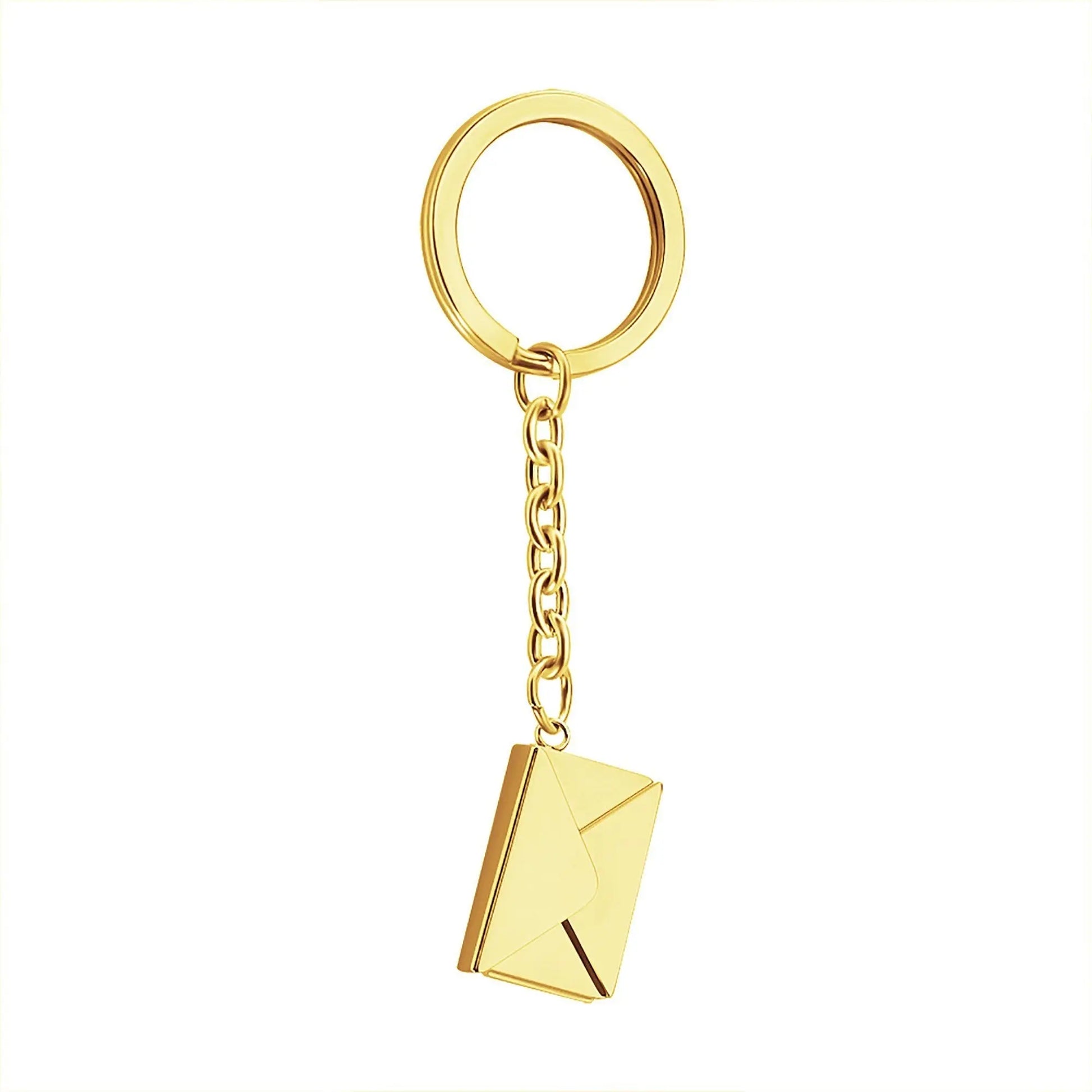 Customizable name envelope keychain For Men Women Car Key Holder - Blade & Thread
