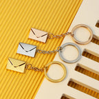 Customizable name envelope keychain For Men Women Car Key Holder nowadaysfashion