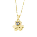 Customizable Photo Bear Projection Necklace Silver Shiny Necklace nowadaysfashion