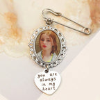 Customizable Photo Brooches Non-Reflective Fixing Clothes Lapel Pins Jewelry nowadaysfashion