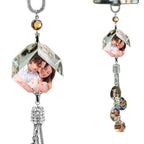 Customizable photo Car Rearview Mirror Pendant Car Interior Modeling Crystal Ball Ornaments nowadaysfashion