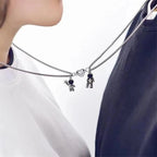 Customizable photo Creative Astronaut Pendant Couple Projection Necklace nowadaysfashion