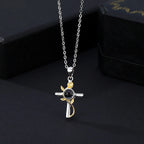 Customizable Photo Cross Projection Necklace  Pendant Jewelry nowadaysfashion