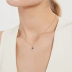 Customizable photo Cute moon necklace Projection Necklace nowadaysfashion