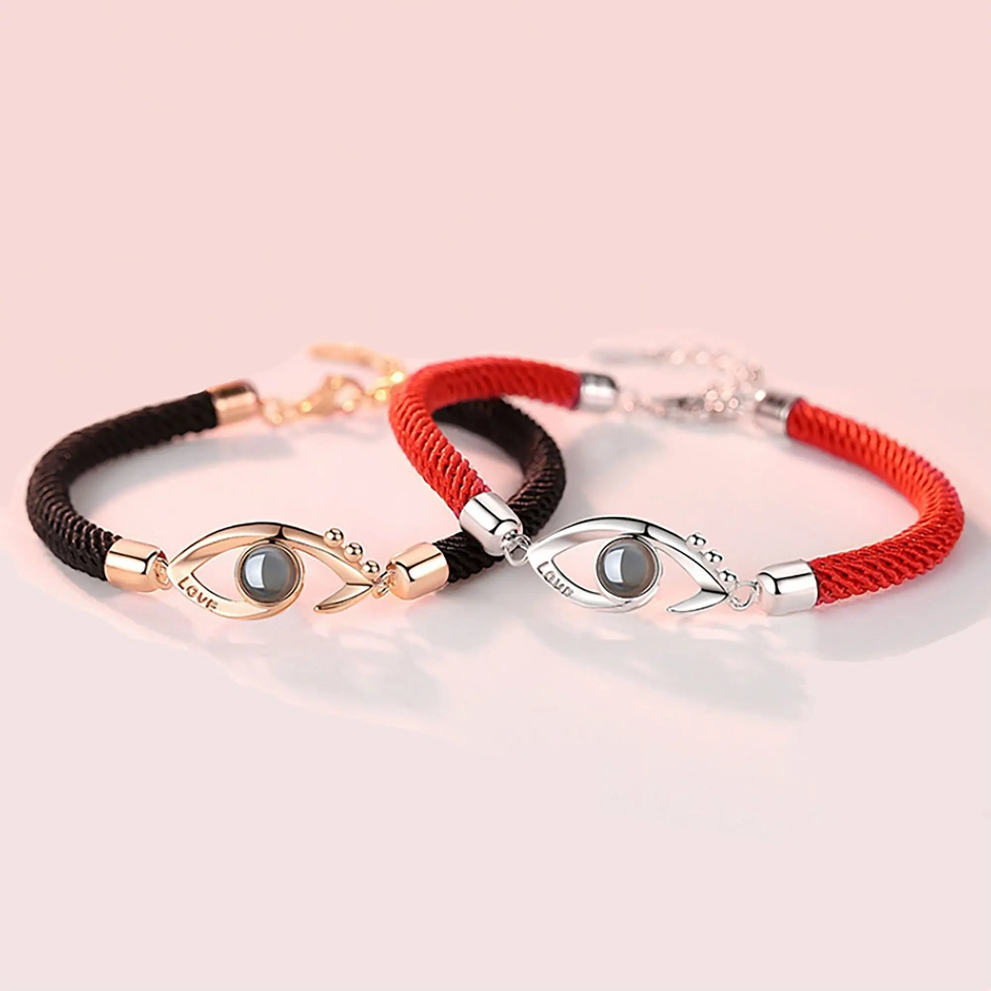 Customizable Photo EyesCircle Photo Bracelet Personalized Custom Photo Couple Bracelet nowadaysfashion