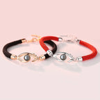 Customizable Photo EyesCircle Projection Bracelets Personalized  Couple Memorial Jewelr nowadaysfashion