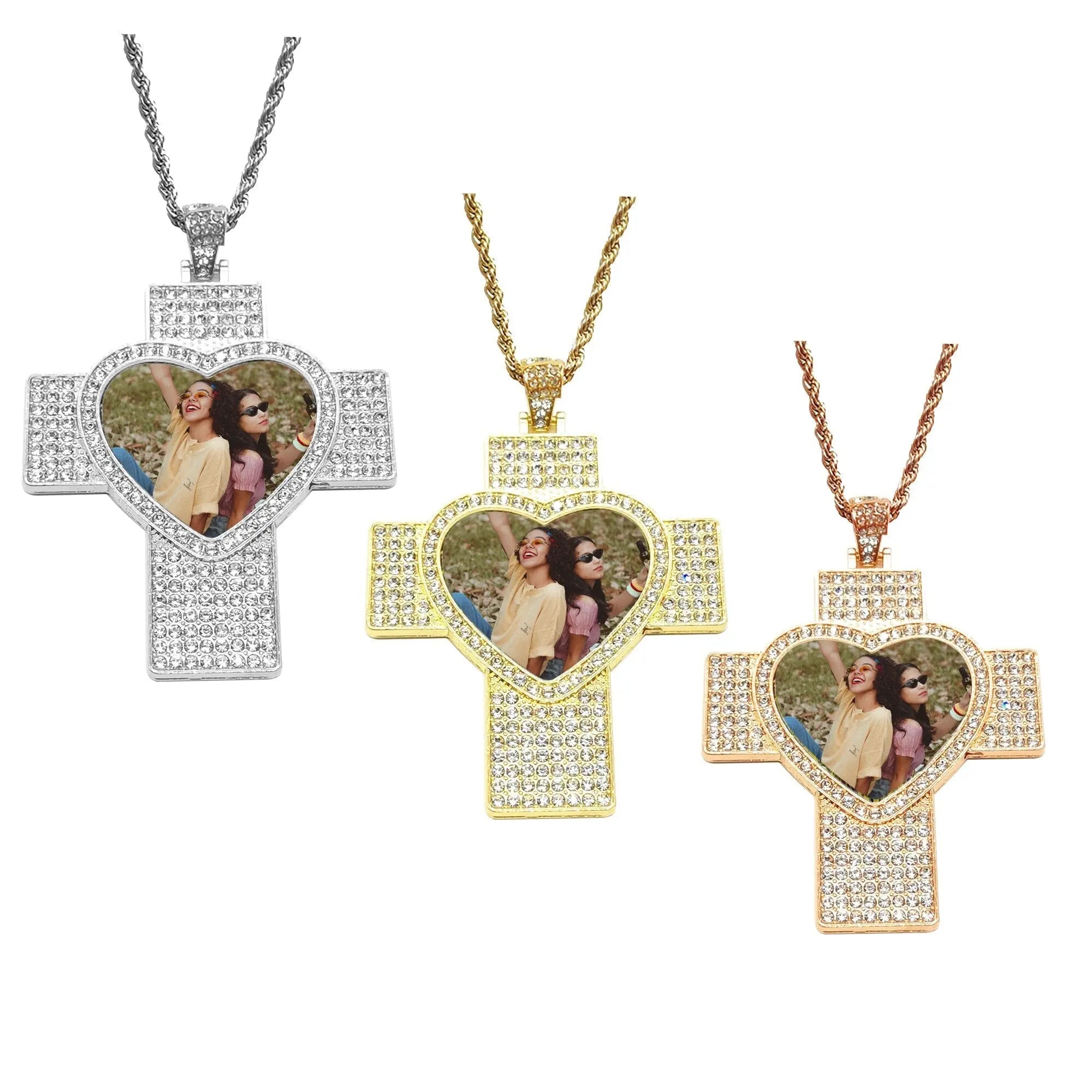 Customizable Photo Hip Hop Neck Fashion Jewelry Gifts Accessories Necklaces nowadaysfashion