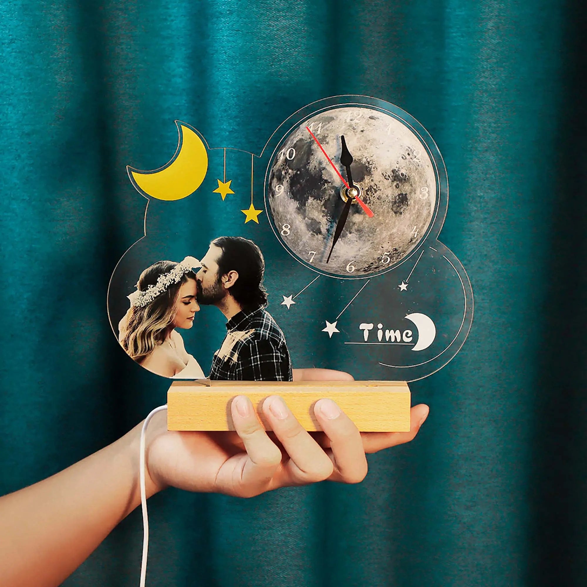 Customizable Photo Moon Lights LED Wall Lights Interior Lighting nowadaysfashion