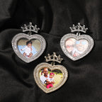 Customizable photo name hip-hop necklace Crown necklace nowadaysfashion
