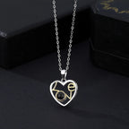 Customizable photo Necklace Round Heart Pendant Romantic Memory Projection Necklaces nowadaysfashion