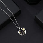 Customizable photo Necklace Round Heart Pendant Romantic Memory Projection Necklaces nowadaysfashion