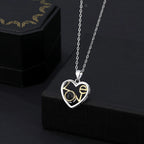 Customizable photo Necklace Round Heart Pendant Romantic Memory Projection Necklaces nowadaysfashion