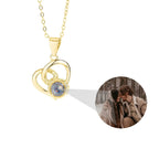 Customizable Photo Necklaces Silver Shiny Heart Chain Necklace Birthday Gifts nowadaysfashion