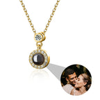 Customizable Photo Projection Necklace Couple Girlfriend Couple Jewelry nowadaysfashion