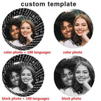 Customizable Photo Projection Necklace Couple Girlfriend Couple Jewelry nowadaysfashion