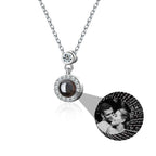 Customizable Photo Projection Necklace Couple Girlfriend Couple Jewelry nowadaysfashion