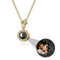 Customizable Photo Projection Necklace Couple Girlfriend Couple Jewelry nowadaysfashion