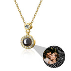 Customizable Photo Projection Necklace Couple Girlfriend Couple Jewelry nowadaysfashion