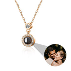 Customizable Photo Projection Necklace Couple Girlfriend Couple Jewelry nowadaysfashion