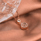 Customizable Photo Projection Necklace Couple Girlfriend Couple Jewelry nowadaysfashion