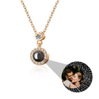 Customizable Photo Projection Necklace Couple Girlfriend Couple Jewelry nowadaysfashion