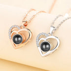 Customizable photo Projection Necklace Pendant Jewelry For Lover Girlfriend nowadaysfashion