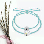 Customizable Photo Sun Moon Bracelet Stainless Steel Couple Bracelet nowadaysfashion
