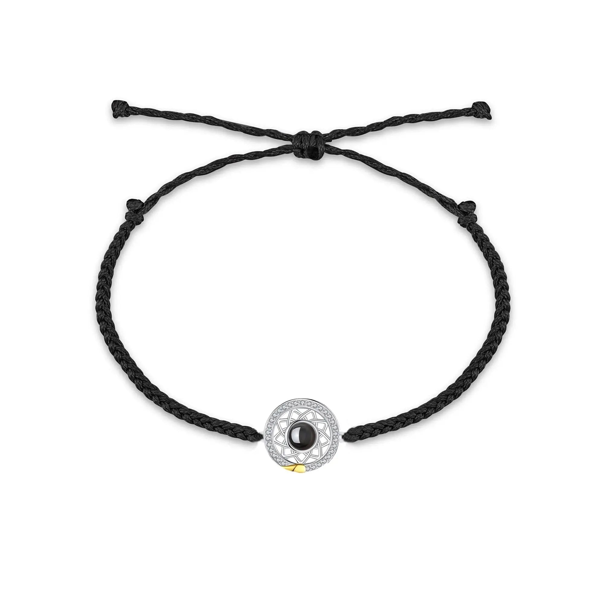 Customizable Photo Sun Moon Bracelet Stainless Steel Couple Bracelet nowadaysfashion