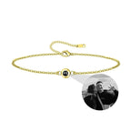 Customizable Photo Titanium Steel Woven Bracelet is About Color Projection Photos nowadaysfashion