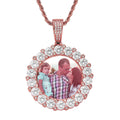 Customizable photoMen's Fashion Inlaid Exquisite Micro-dense Zircon Hip Hop Rock Party nowadaysfashion