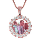 Customizable photoMen's Fashion Inlaid Exquisite Micro-dense Zircon Hip Hop Rock Party nowadaysfashion