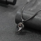 Customizable photoSet of Fashion Magnetic Heart Couple Necklace For Women Men nowadaysfashion