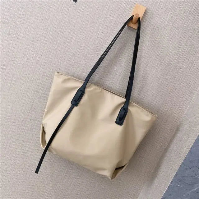 Customizable Tote Oxford Bag Embroidered Name One-Shoulder Handbag - Blade & Thread