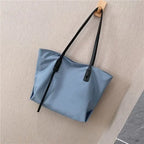 Customizable Tote Oxford Bag Embroidered Name One-Shoulder Handbag nowadaysfashion
