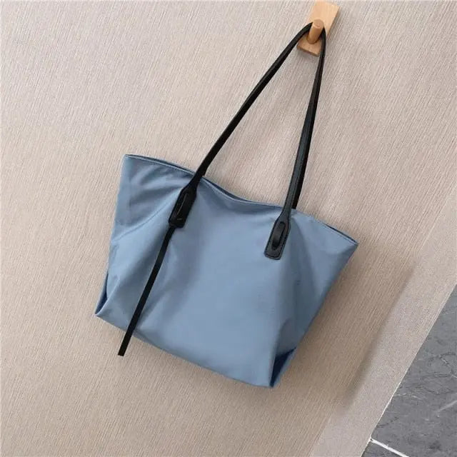 Customizable Tote Oxford Bag Embroidered Name One-Shoulder Handbag - Blade & Thread