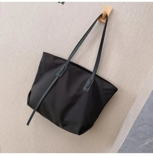 Customizable Tote Oxford Bag Embroidered Name One-Shoulder Handbag nowadaysfashion