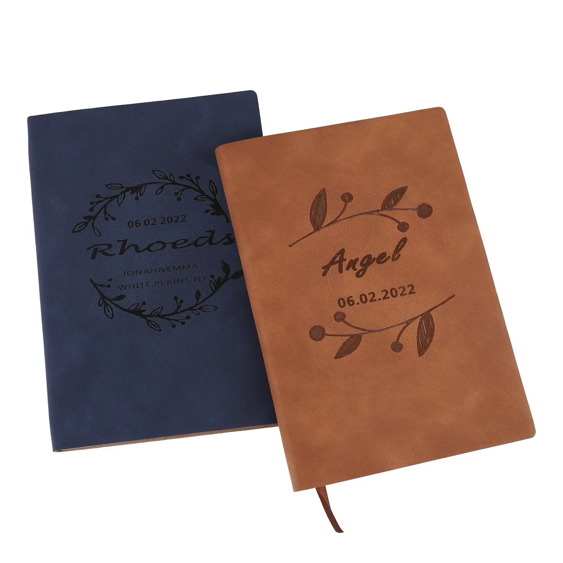 Customized DIY Leather Notebooks Soft Cover Business A5 Journals - Blade & Thread