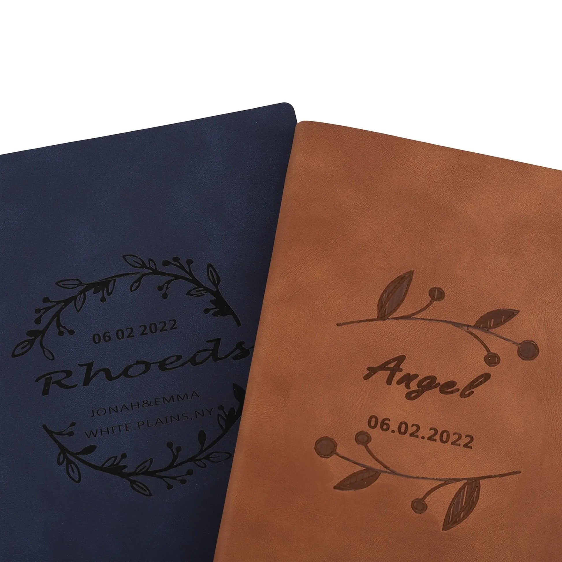 Customized DIY Leather Notebooks Soft Cover Business A5 Journals - Blade & Thread