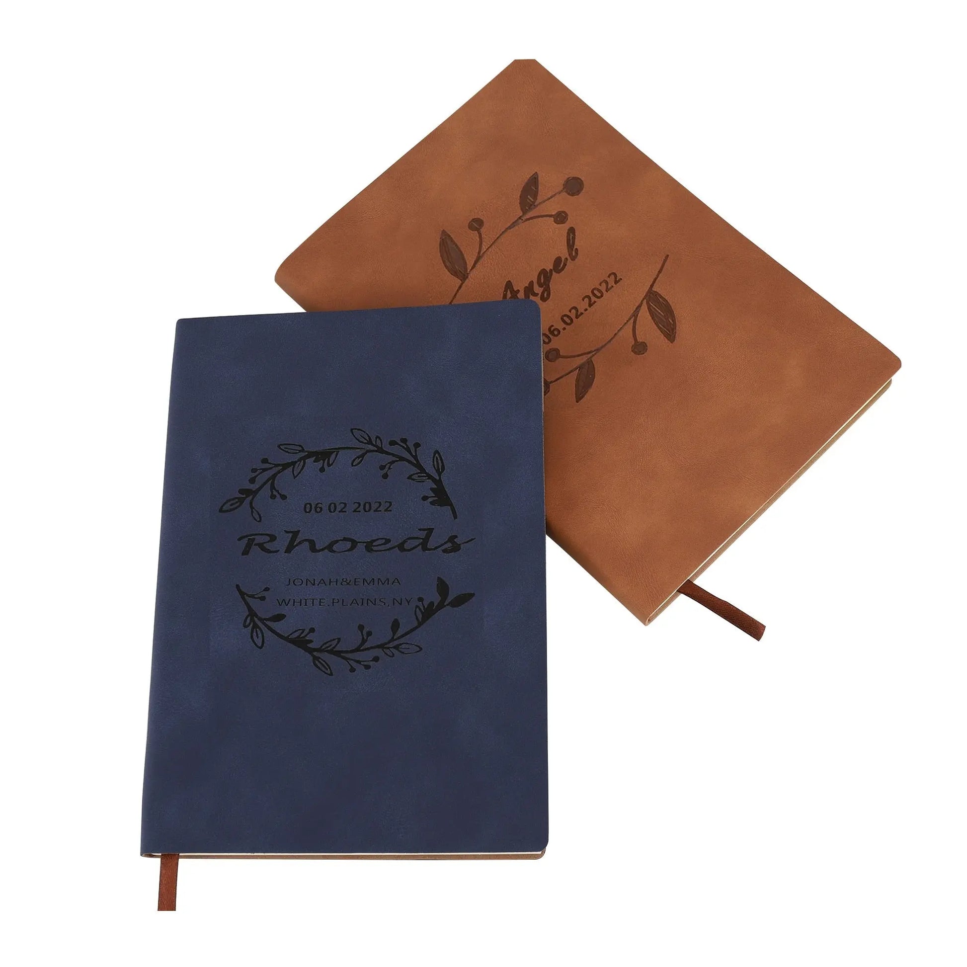 Customized DIY Leather Notebooks Soft Cover Business A5 Journals - Blade & Thread