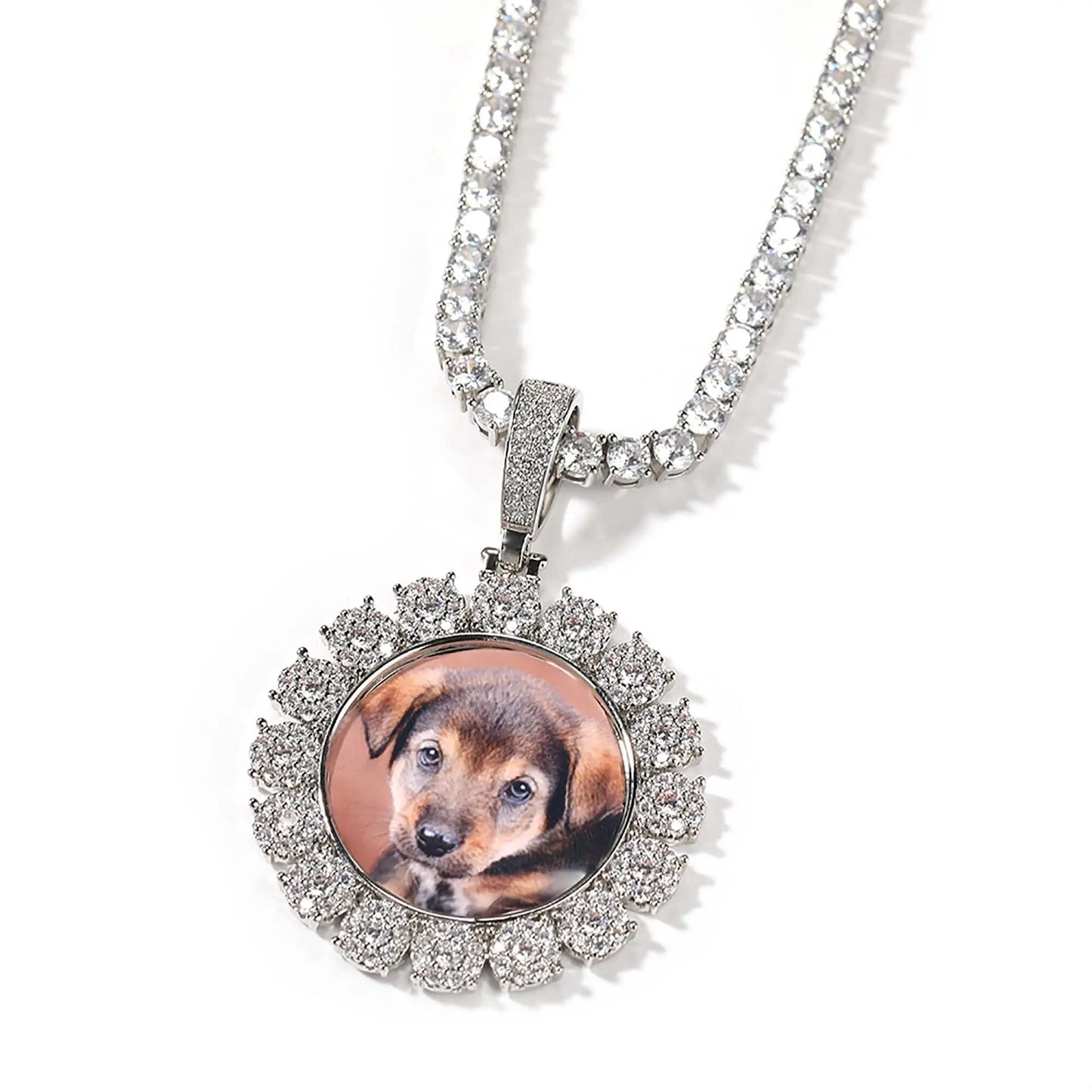 Customized photo necklace Hip hop necklace Women Men on The Neck Fashion Jewelry - Blade & Thread