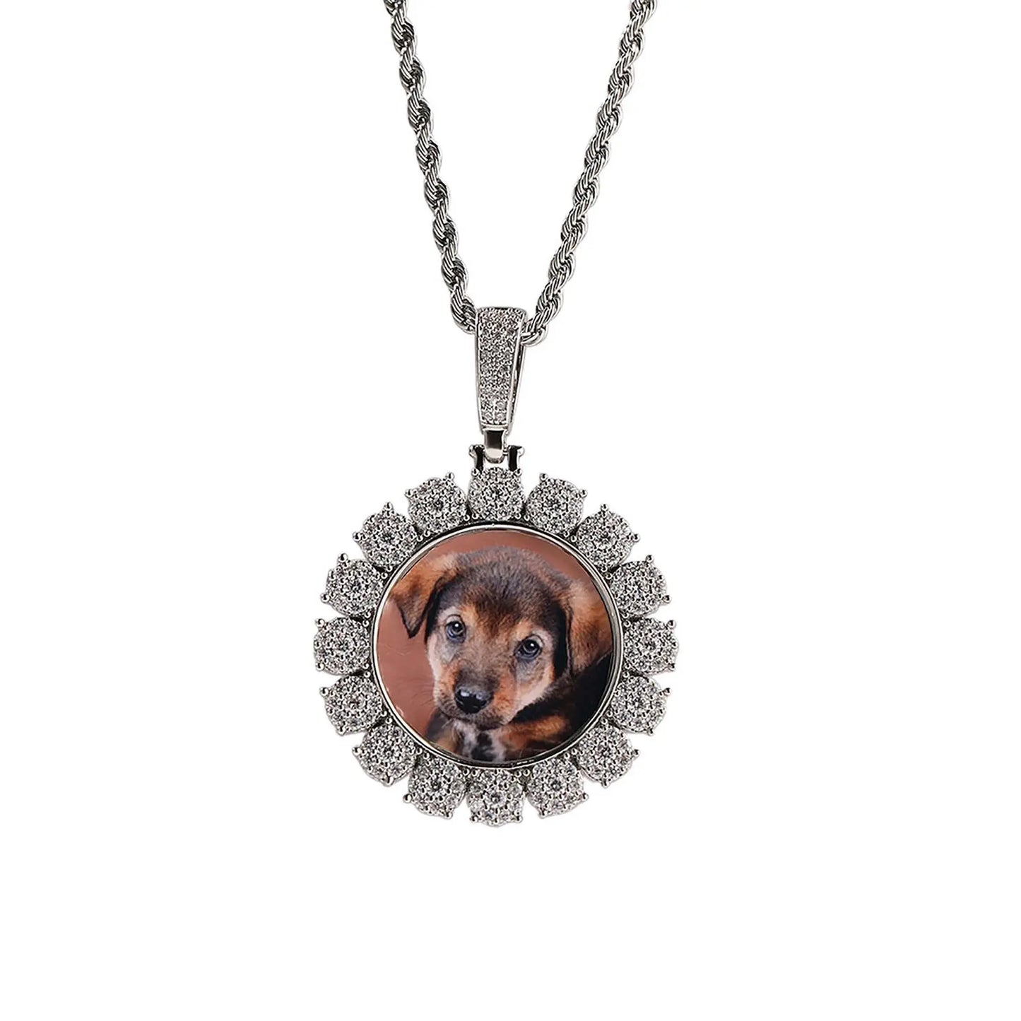Customized photo necklace Hip hop necklace Women Men on The Neck Fashion Jewelry - Blade & Thread