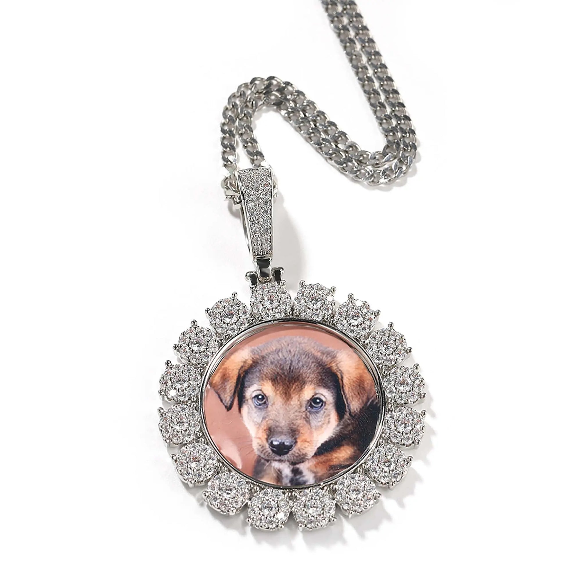 Customized photo necklace Hip hop necklace Women Men on The Neck Fashion Jewelry - Blade & Thread