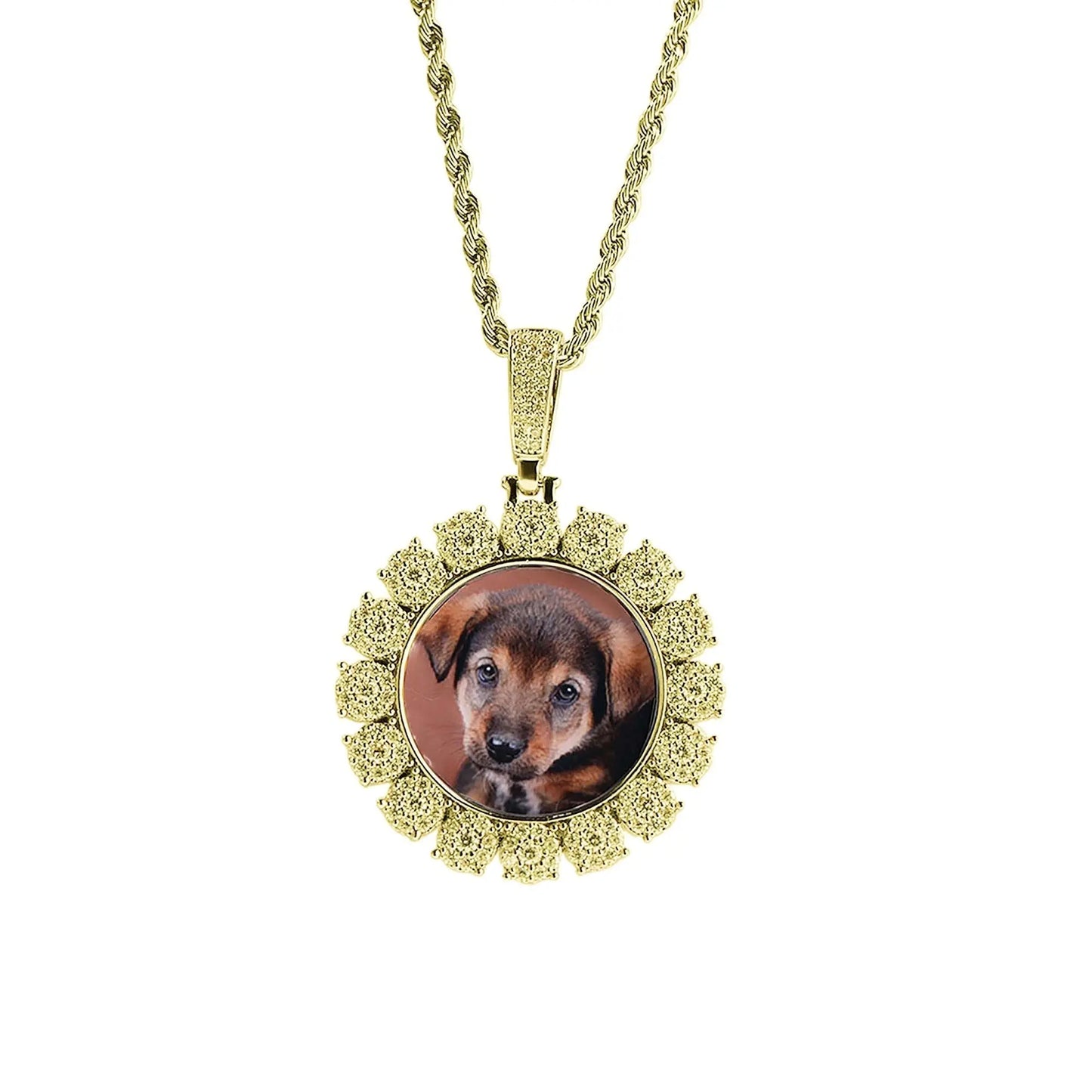Customized photo necklace Hip hop necklace Women Men on The Neck Fashion Jewelry - Blade & Thread