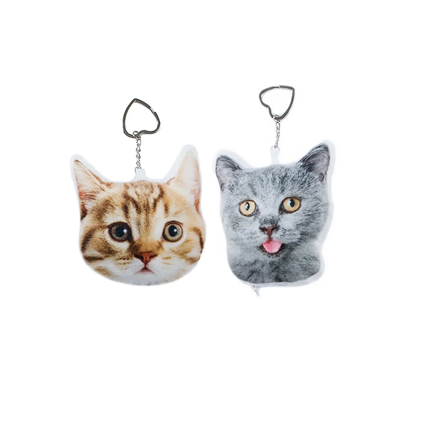 Customized Plush Doll Pendant Cute Pets Picture Keychains Custom Gifts - Blade & Thread
