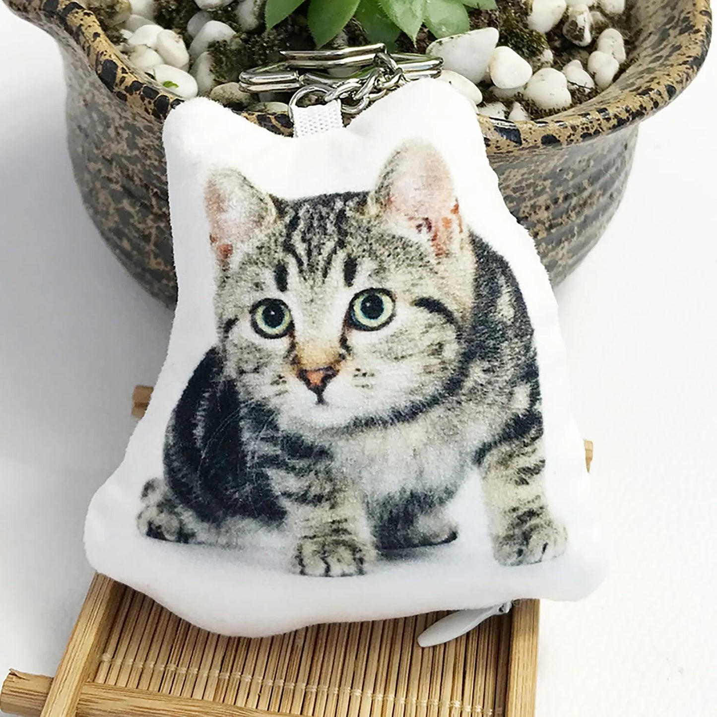 Customized Plush Doll Pendant Cute Pets Picture Keychains Custom Gifts - Blade & Thread
